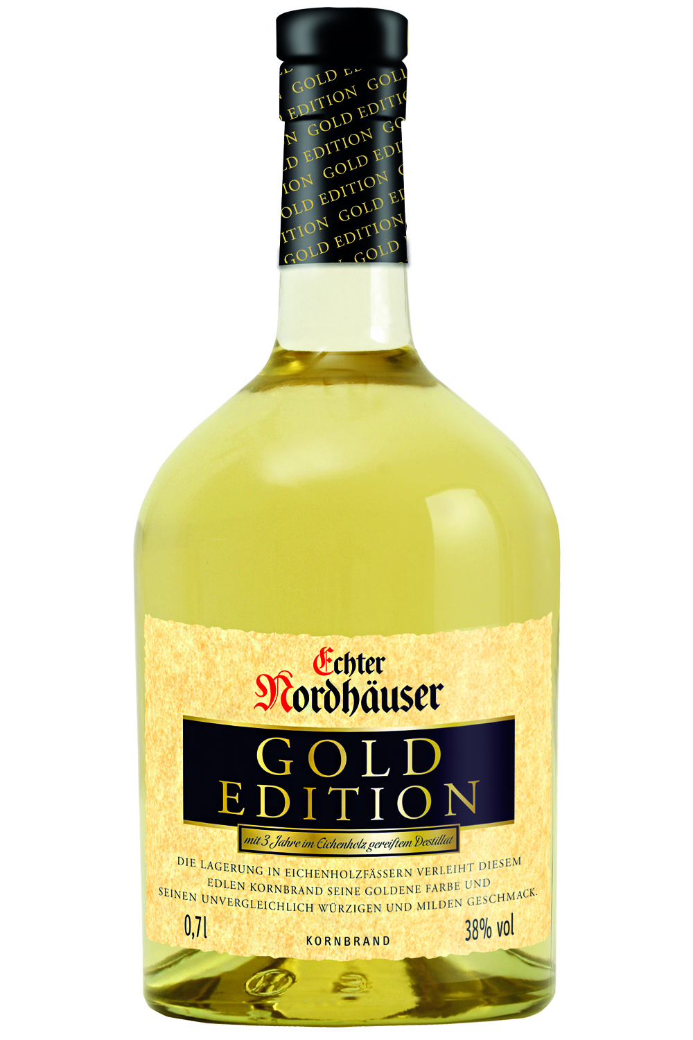Nordhäuser Doppelkorn Gold Edition 38 % Deutschland 0,70 Liter -  Getraenke-Handel.com ist Ihr preiswerter Spirituosen Online | Weitere Spirituosen