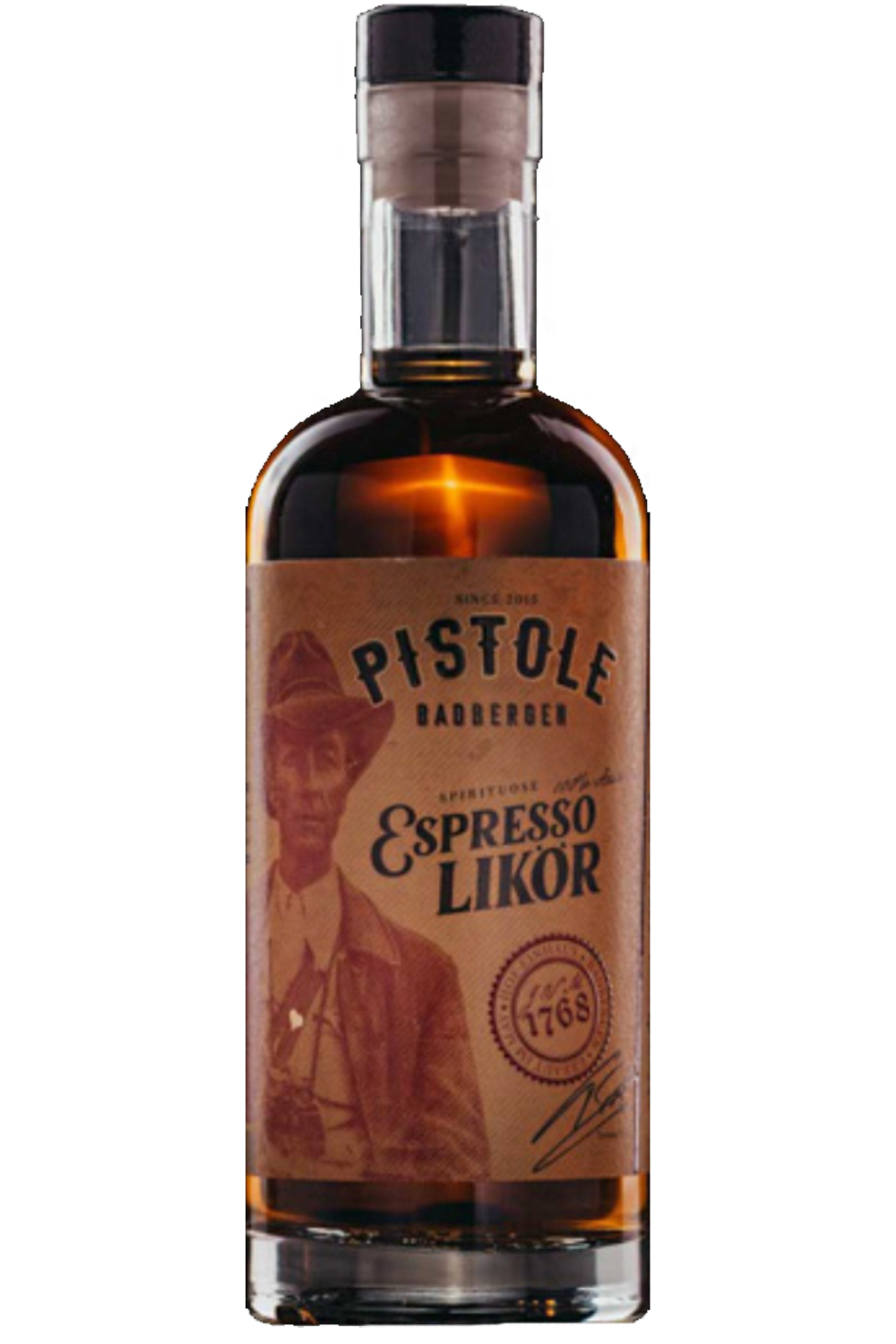 Pistole Espresso Likör 28 % 0,5 Liter - Getraenke-Handel.com ist Ihr ...