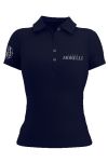 Acqua Morelli Damen Polo Shirt in schwarz Größe L