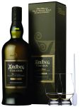 Ardbeg Uigeadail Islay Single Malt Whisky 0,7 Liter + 2 Glencairn Gläser und Einwegpipette