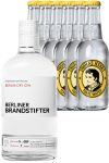 Berliner Brandstifter Dry Gin Deutschland 0,7 Liter + 6 Thomas Henry Tonic 0,2 Liter