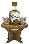 Debowa 0,7 Liter mit Tisch und 4 Gläsern