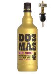 Dos Mas MEX SHOT mit Tequila 0,7 Liter + Ausgießer