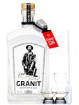 GRANIT Bavarian Gin 0,7 Liter + 2 Glencairn Gläser und Einwegpipette