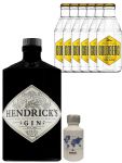 Gin-Set Hendricks Gin 0,7 Liter + Nordes Atlantic Gin 5cl + 6 Goldberg Tonic 0,2 Liter