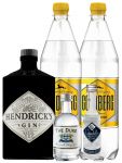 Gin-Set Hendricks Gin  0,7 Liter + The Duke Gin 5 cl + Citadelle Gin 5 cl + 2 x Goldberg Tonic 1,0 Liter
