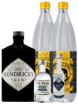 Gin-Set Hendricks Gin 0,7 Liter + The Duke Gin 5 cl + Citadelle Gin 5cl + 2 x Thomas Henry Tonic 1,0 Liter