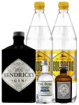 Gin-Set Hendricks Gin 0,7 Liter + The Duke Gin 5 cl + Monkey 47 Gin 5cl  + 2 x Goldberg Tonic 1,0 Liter