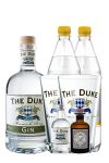 Gin-Set The Duke Gin 0,7 Liter + The Duke Gin 5cl + Monkey 47 Gin 5 cl + 2 x Goldberg Tonic Water 1,0 Liter + 2 x The Duke Glas 0,3 Liter