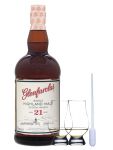 Glenfarclas 21 Jahre Single Malt Whisky 0,7 Liter + 2 Glencairn Gläser + Einwegpipette