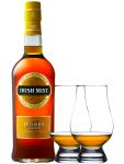 Irish Mist Whiskylikör 0,7 Liter + 2 Glencairn Gläser