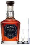 Jack Daniels Single Barrel Select Bourbon Whiskey 0,7 Liter + 2 Glencairn Gläser + Einwegpipette 1 Stück
