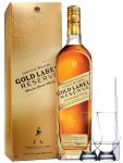 Johnnie Walker Gold Label Reserve 0,7 Liter + 2 Glencairn Gläser + Einwegpipette 1 Stück