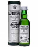 Laphroaig 10 Jahre Single Malt Whisky Miniatur 5 cl