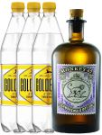 Monkey 47 Gin & 3 x 1,0 Liter Goldberg BIG Tonic Set
