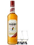 Paddy Irish Whiskey 0,7 Liter + 2 Glencairn Gläser