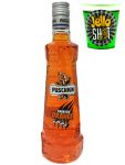 Puschkin Orange Shouting 0,7 Liter + Jello Shot Waldmeister Wackelpudding mit Wodka 42 Gramm Becher