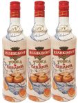 Rushkinoff Vodka & Caramello 3 x 1,0 Liter
