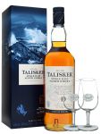 Talisker 10 Jahre Single Malt Whisky 0,7 Liter + 2 Classic Malt Gläser