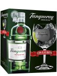 Tanqueray London Dry Gin mit Copa Glas 0,7 Liter