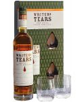 Writers Tears Pot Still Blend Irish Whiskey mit 2 Gläsern