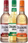Zoladkowa Wodka 34 % 3 x 0,5 Liter (Minze, Black Cherry, Klassik)